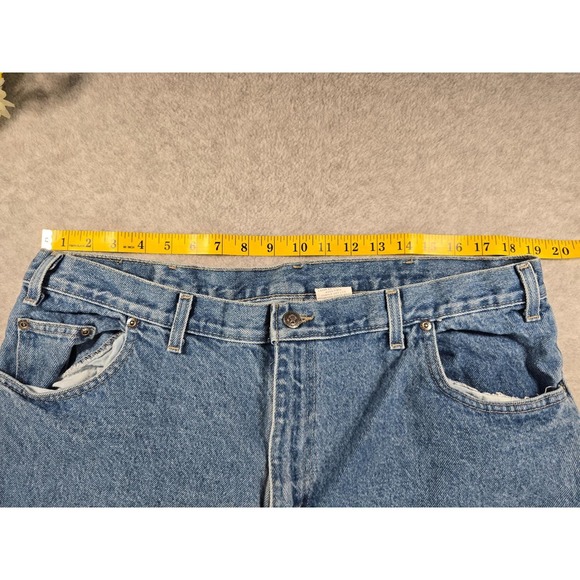 Vintage Y2K Faded Glory Original Fit Mens Jeans Denim 40 x 32 Cotton Made USA - Picture 8 of 15